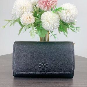 Tory Burch Black Crossbody Wallet
